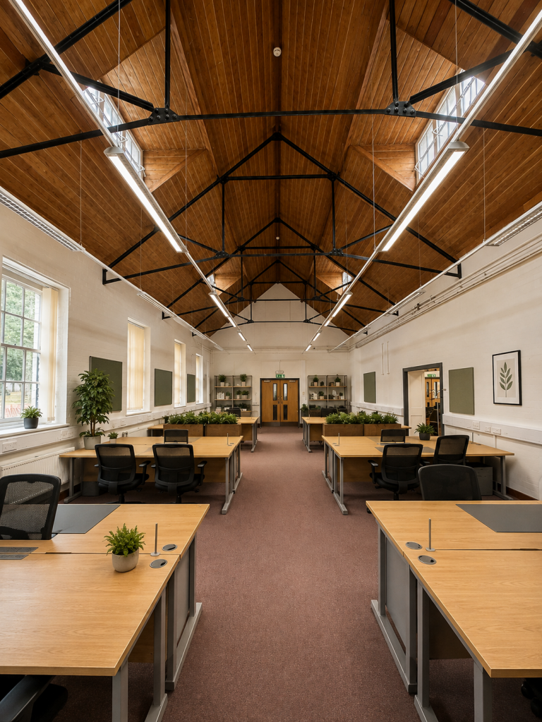 Open-plan office 2- AI visualisation