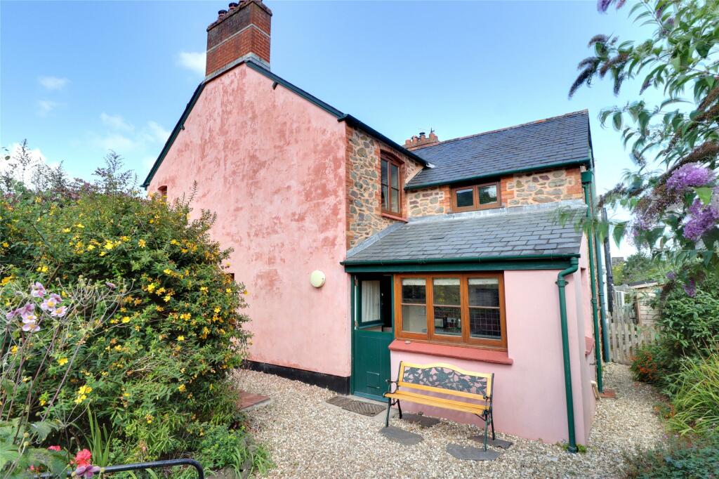 3-bed terraced on Marleys Row, Porlock, Minehead, TA24, £315,000