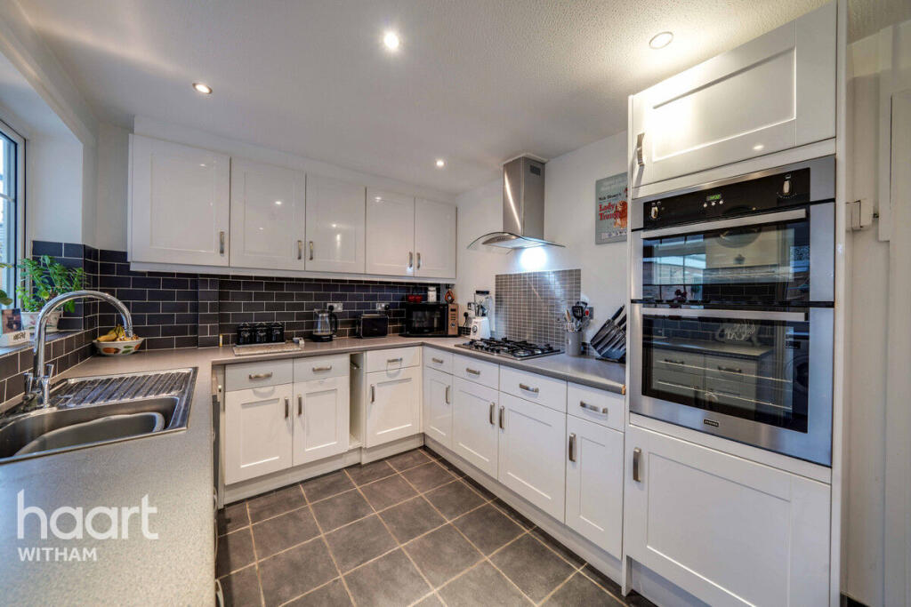 2-bed semi-detached on Juvina Close, Witham, £325,000