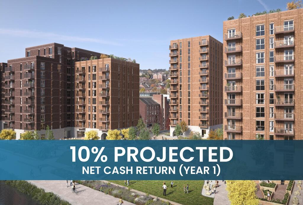 Main image of property: 10% Projected NET Cash Return (Year 1) | Regency Works, Leeds – 1 Bed, City & River Views