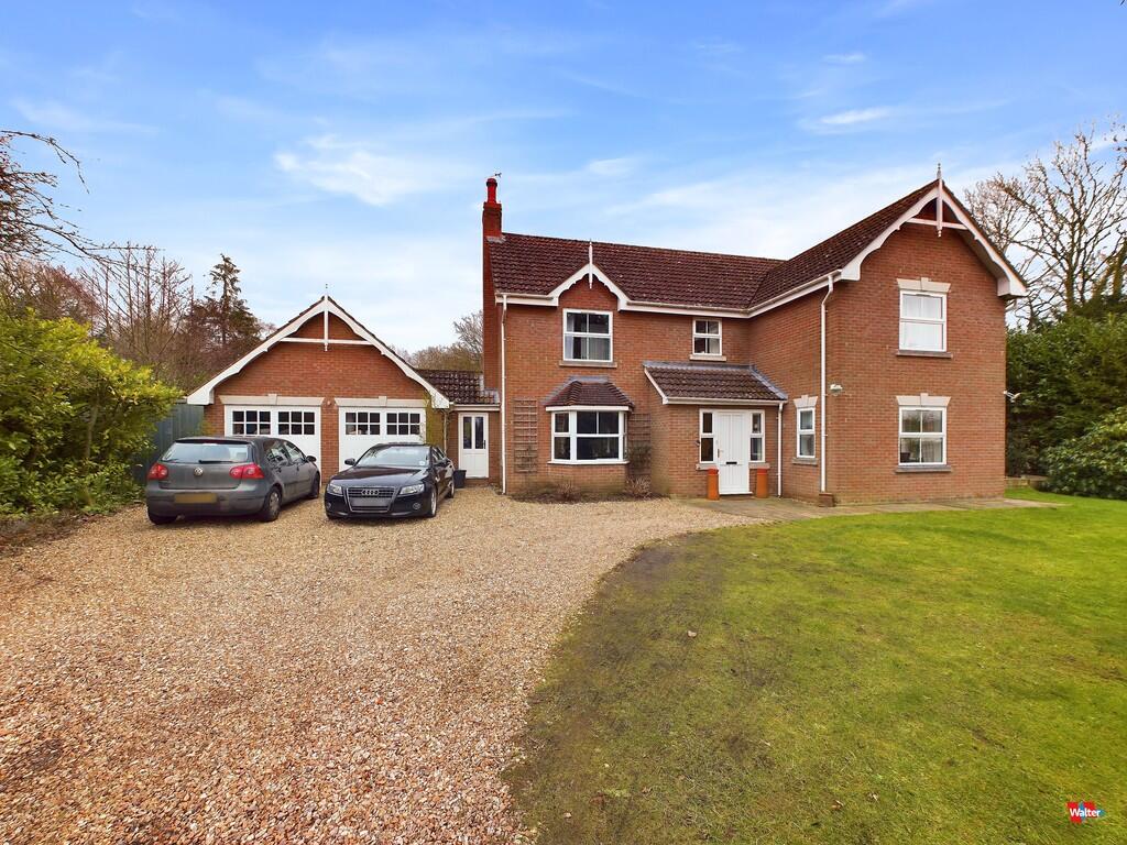 4-bed detached on Tattershall Road, Woodhall Spa, £575,000