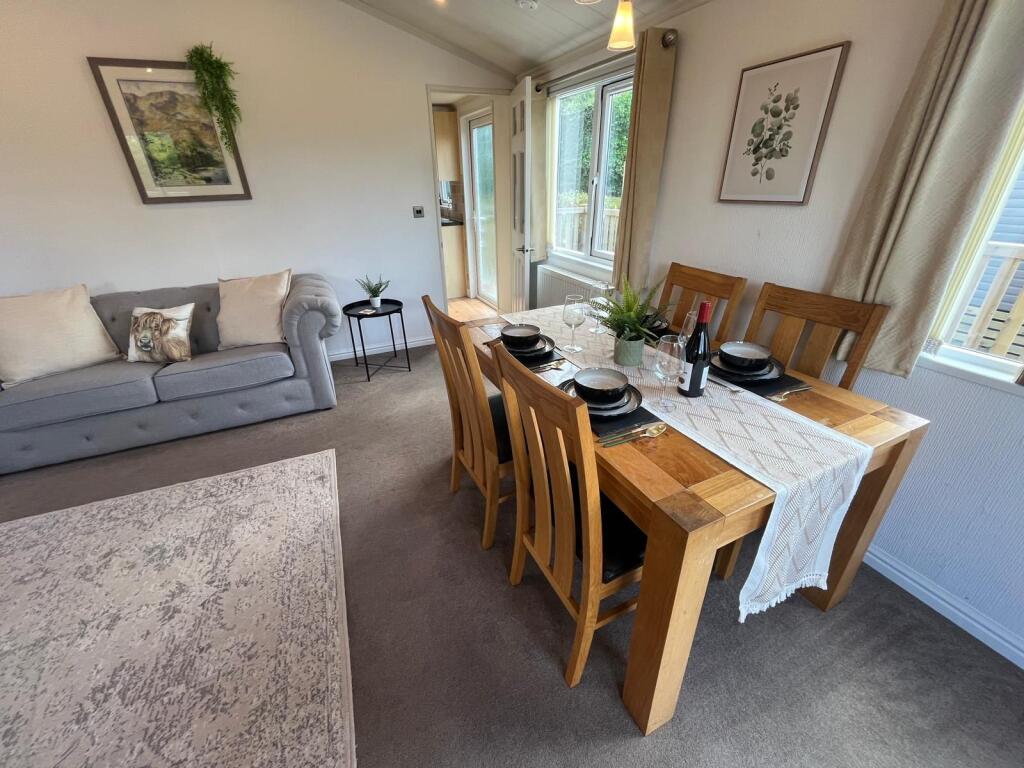 Two Bed Hambleton Lodge (40x16), Natland Caravan Park , Natland, Kendal, Cumbria, LA9 7QT - Aanzicht 6