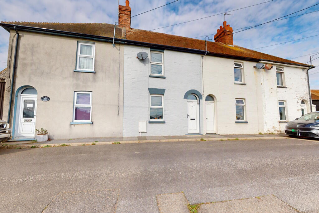 2-bed terraced on Queens Road, Lydd TN29, £200,000
