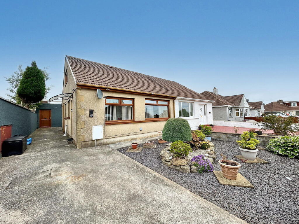 2-bed semi-detached on Masefield Mews, Bridgend, CF31 4PS, £210,000