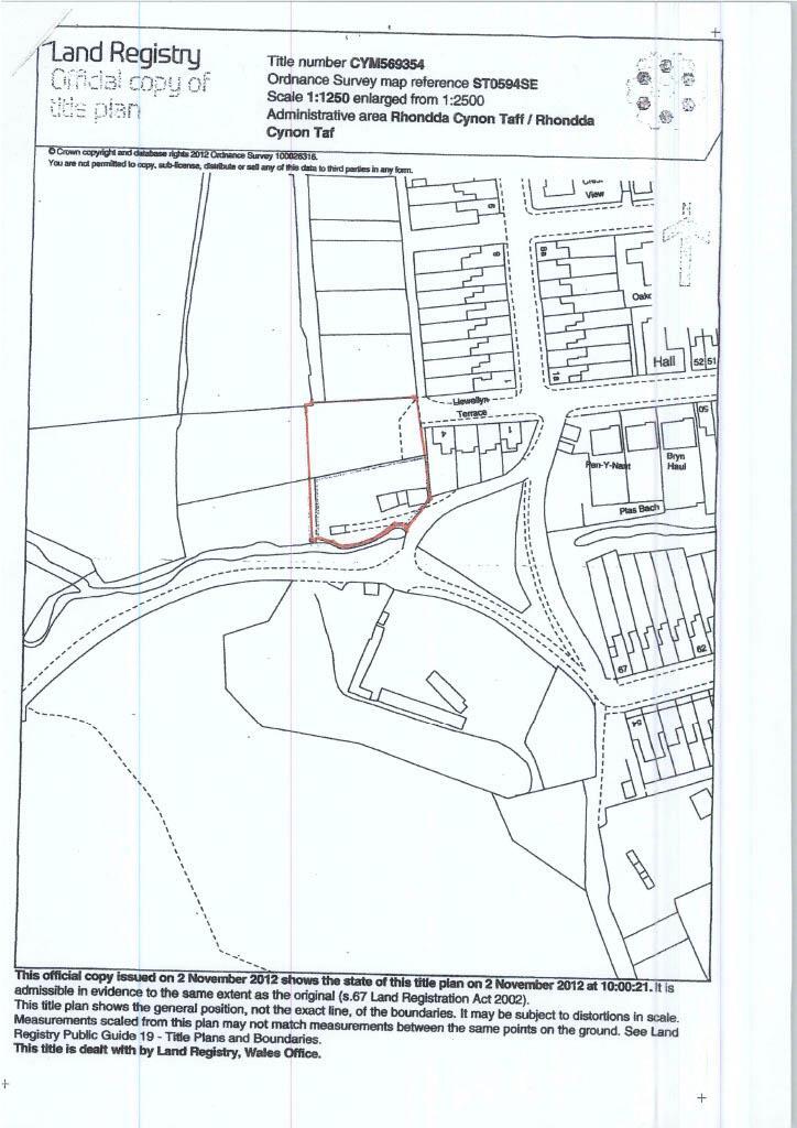 Main image of property: Land At Llewellyn Terrace, Ynysybwl, Pontypridd