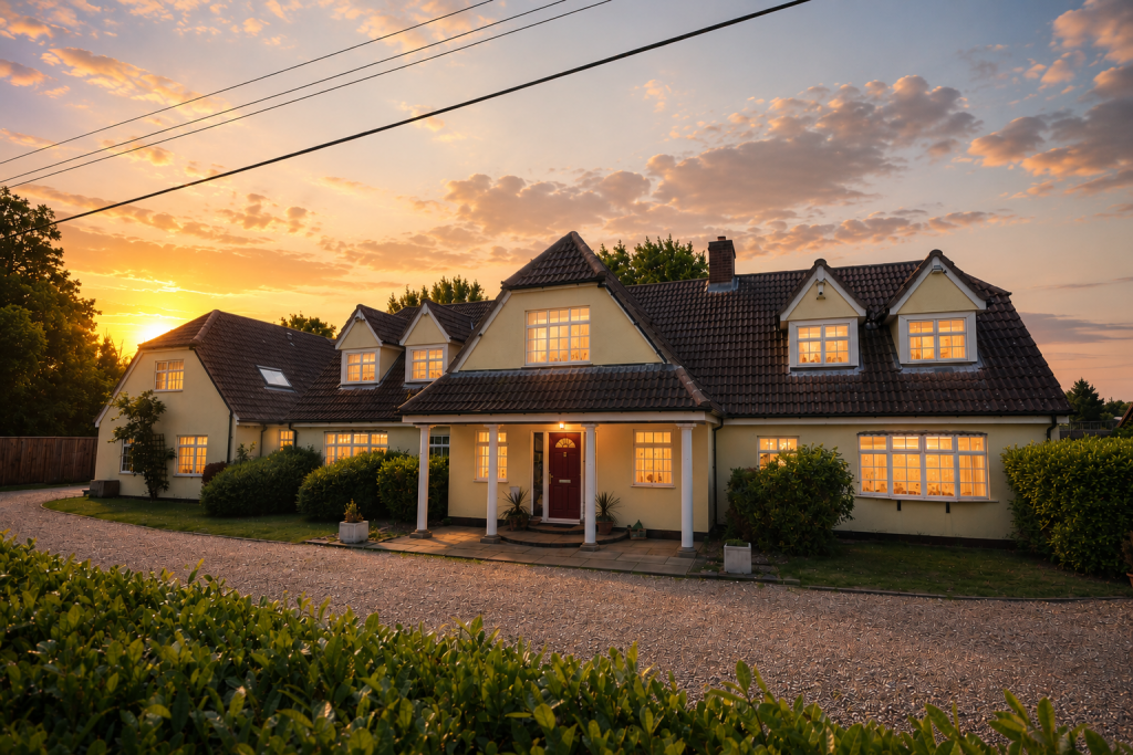 7-bed detached on South Road, Great Abington, £1,000,000