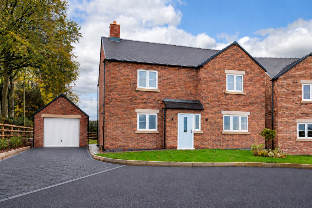4-bed detached on Mill Lane, Wetley Rocks, £525,000