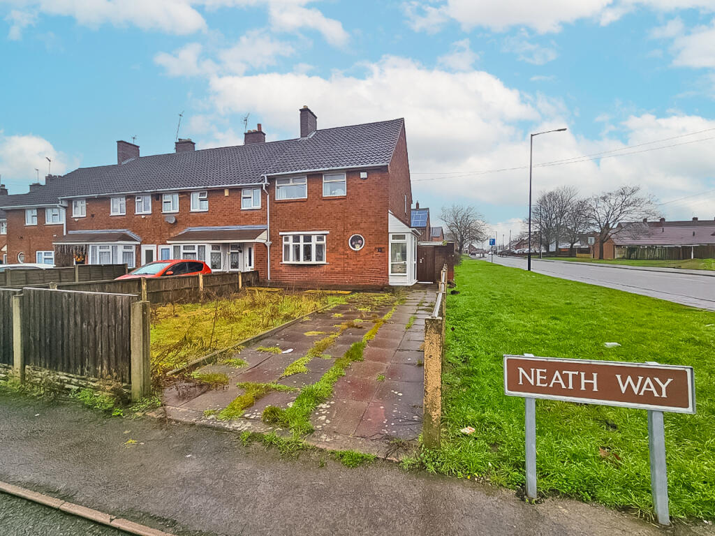 2-bed terraced on Neath Way, Bloxwich, Walsall, £170,000