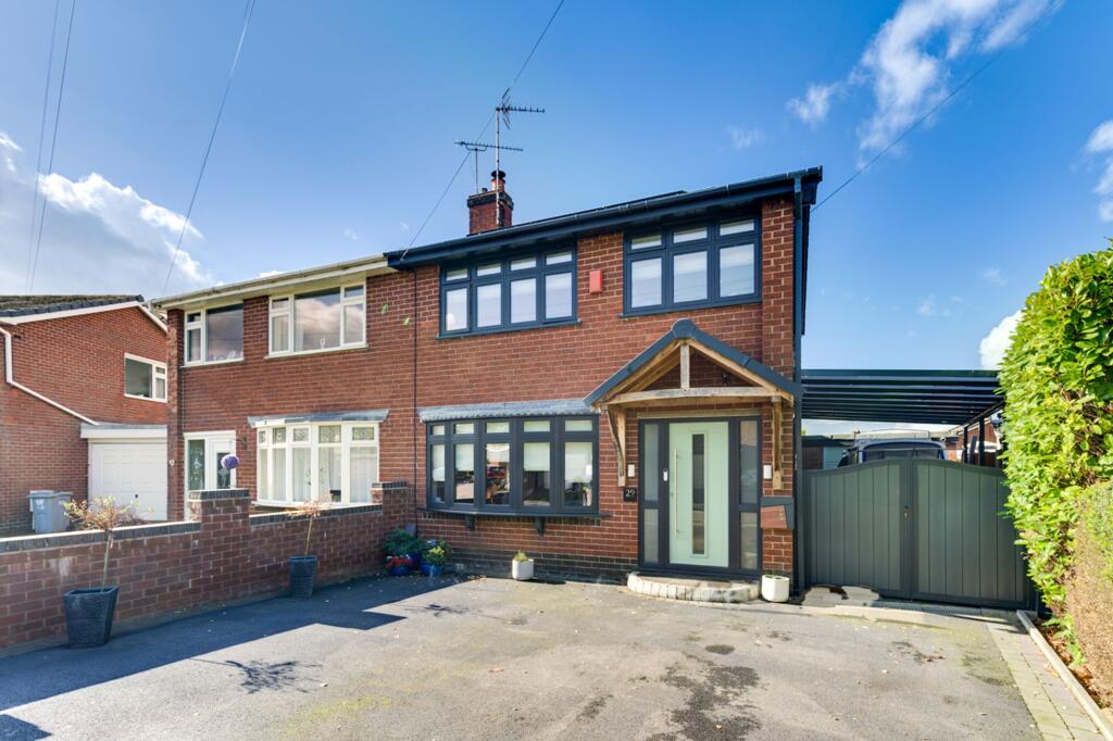 3-bed semi-detached on 29, Woodland Road, Rode Heath, ST7, £325,000