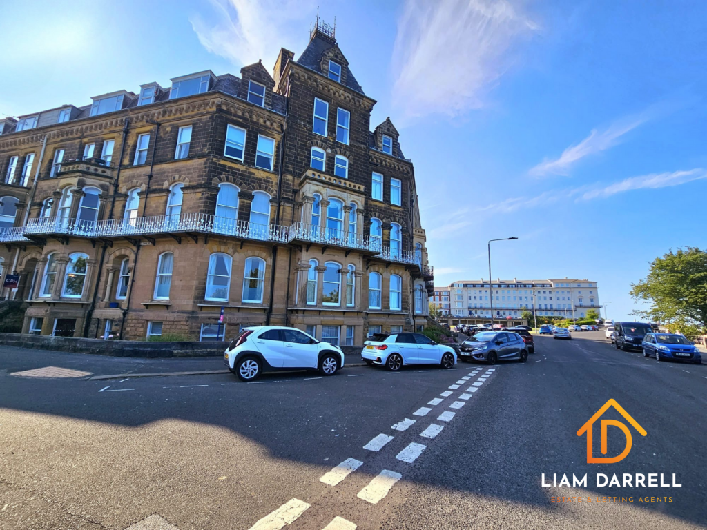 2-bed flat on Esplanade, Scarborough, North Yorkshire, £220,000
