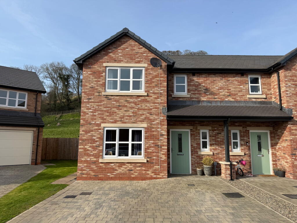 3-bed semi-detached on 9, Woodland Way ,Culgaith ,CA10 1SH, £290,000