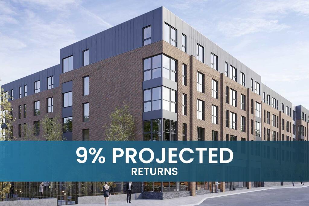 1-bed flat on 9% Projected Returns | Fox & Foundry, Liverpool – Stunning Manhattan 1 Bed with City Views, £190,000