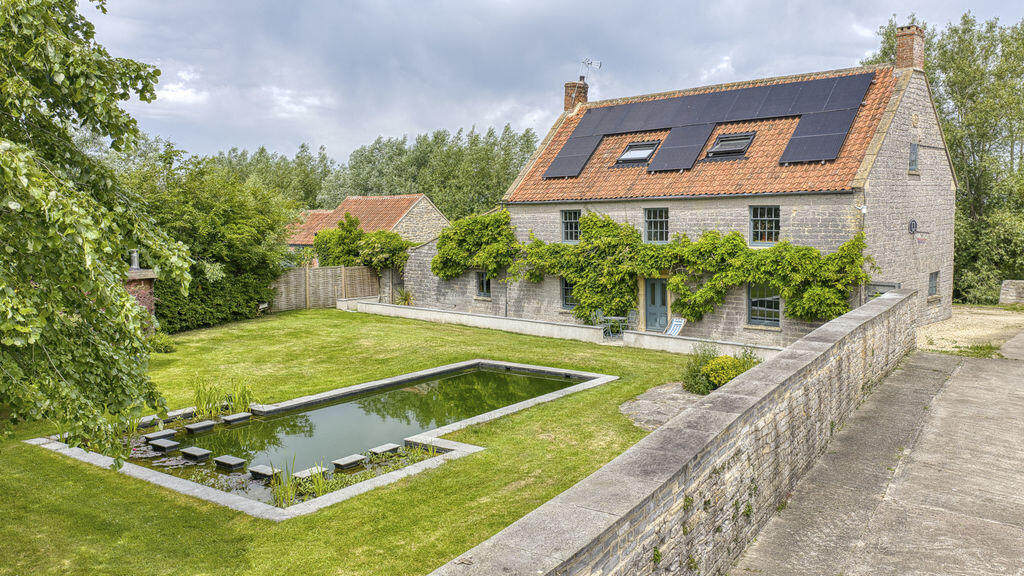 Main image of property: Handsome 5 Bedroom Georgian Farmhouse in tranquil Lower Godney, Somerset