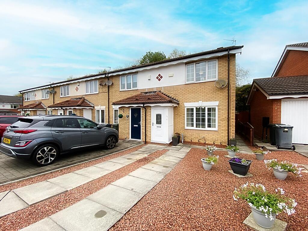 2-bed terraced on Bewick Park, Wallsend, £165,000