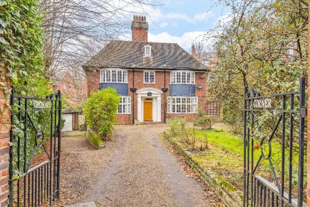 5-bed detached on Netherhall Gardens, Hampstead, NW3, £8,500,000