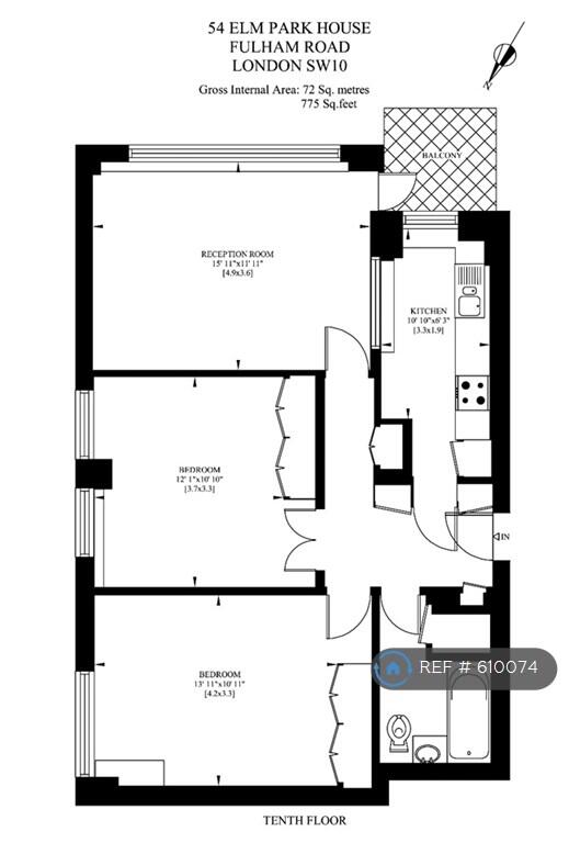 2 bedroom flat for rent