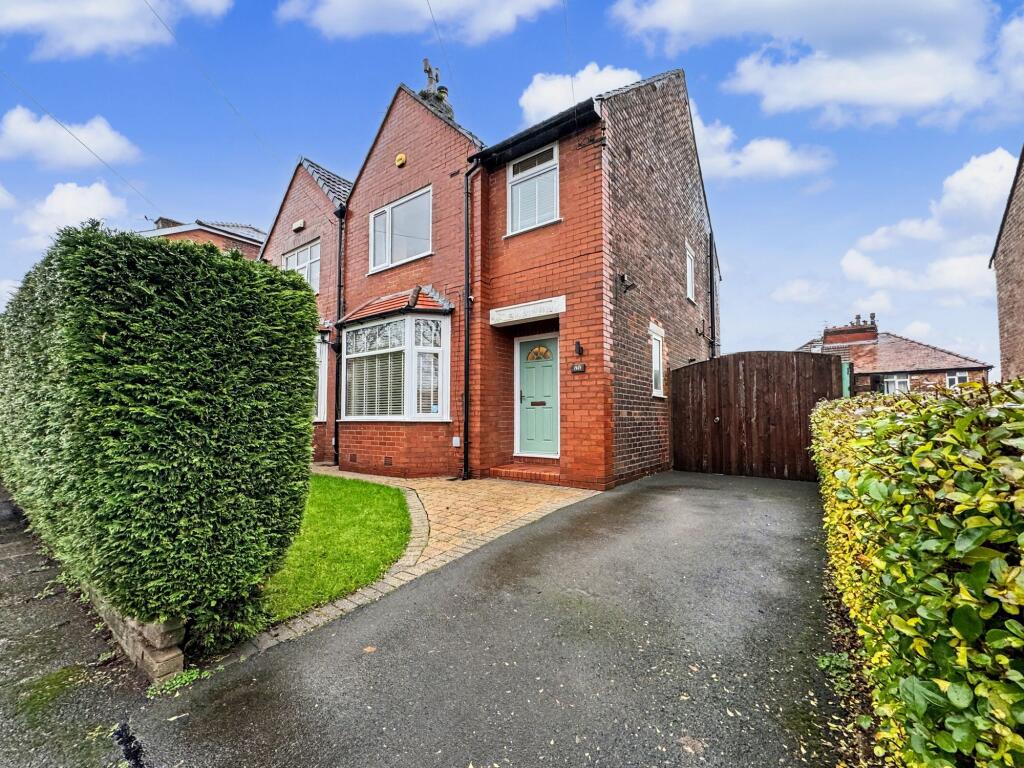 3-bed semi-detached on Polefield Road, Prestwich, M25, £355,000