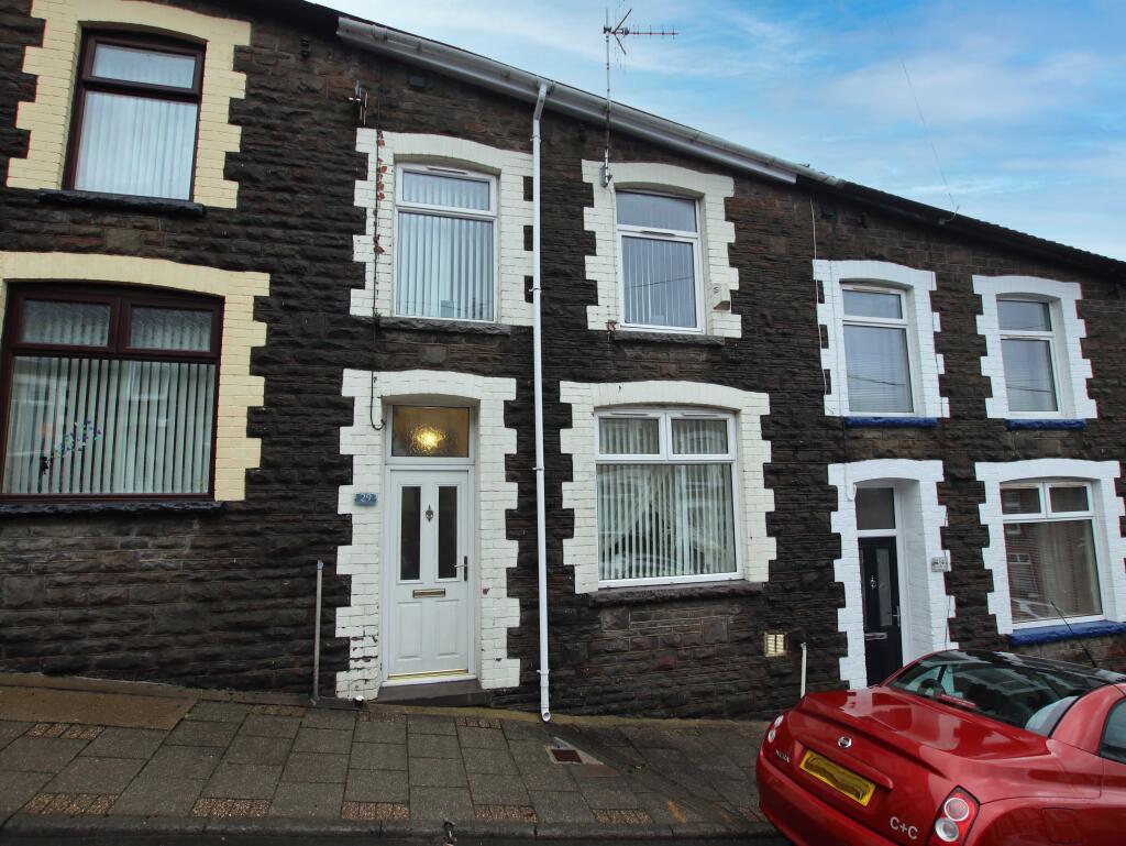 2-bed terraced on Brynhyfryd, Ferndale CF43 3AR, £95,000