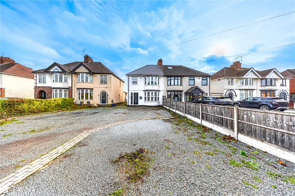 3-bed semi-detached on The Long Shoot, Nuneaton, Warwickshire, CV11, £325,000
