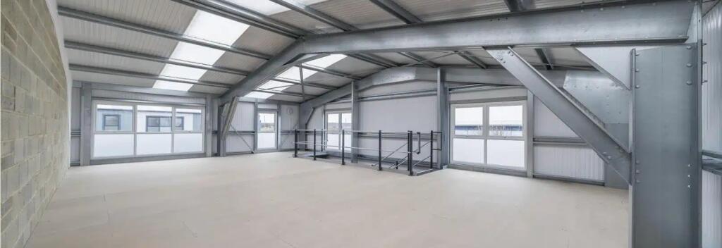 Mezzanine with natural light
