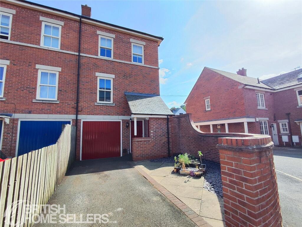 4-bed terraced on Taylor Court, Ashbourne, Derbyshire, DE6, £250,000