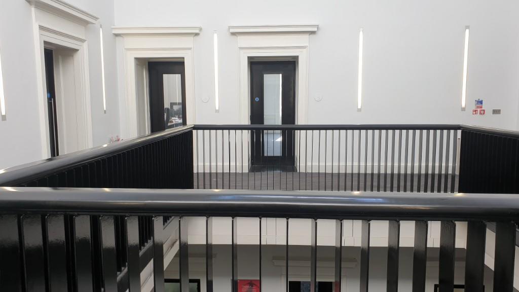 Suite 1.02 corridor