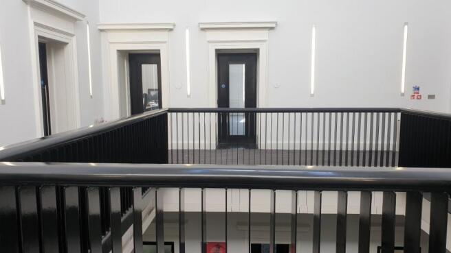 Suite 1.02 corridor
