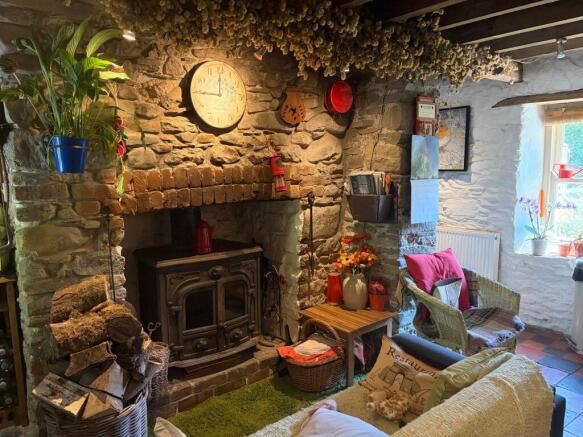 Kitchen logburner