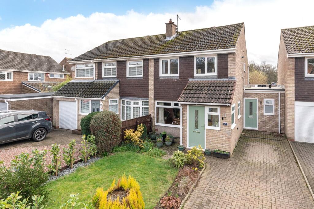 2-bed semi-detached on Wellfield Close, Newcastle upon Tyne, Tyne and Wear, NE15, £210,000