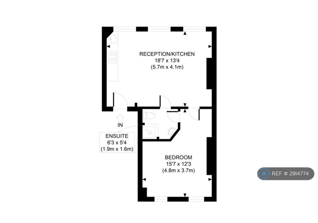 1 bedroom flat for rent