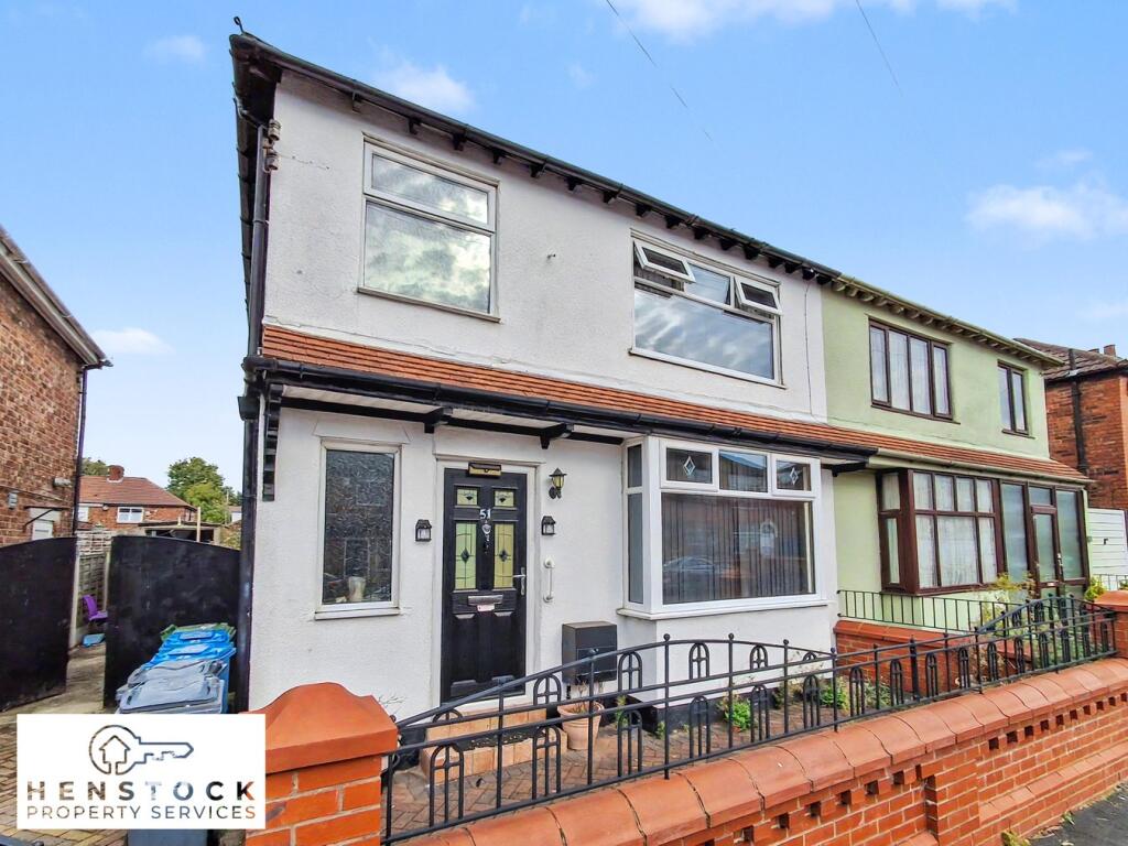 3-bed semi-detached on Lewis Avenue, Manchester, M9, £210,000