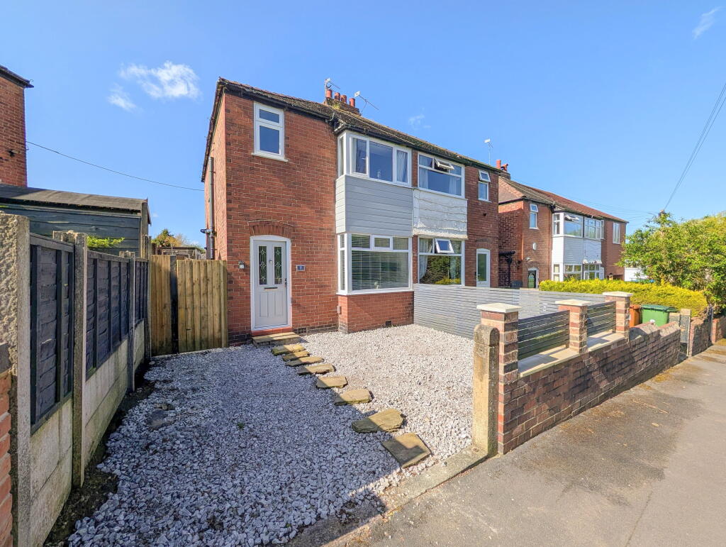 3-bed semi-detached on West Park Road, Bredbury, £275,000