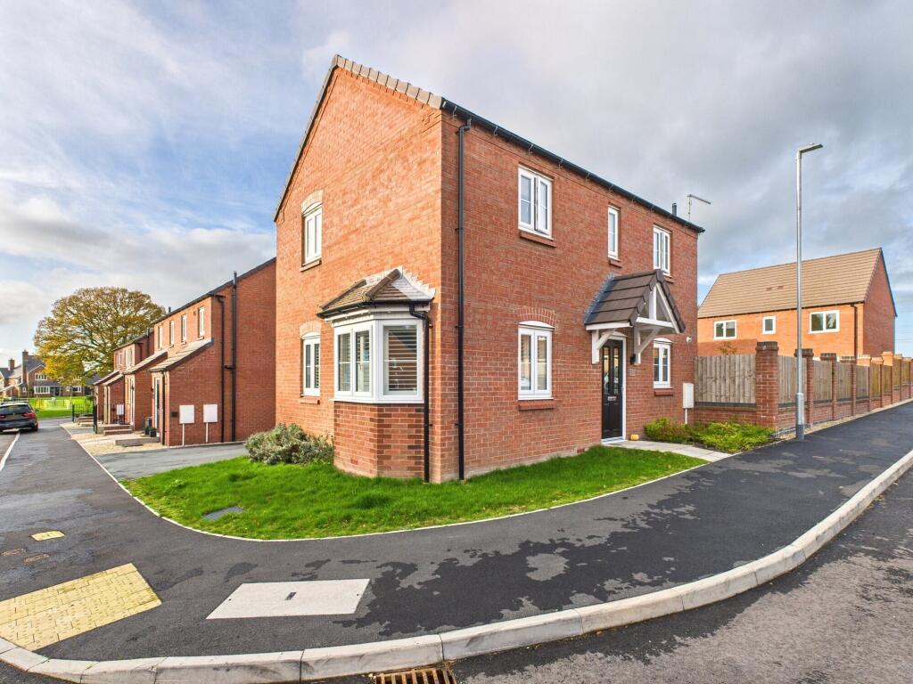 3-bed detached on Milestone Road, Loggerheads, Market Drayton, Shropshire, £280,000