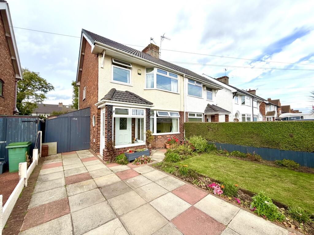 3-bed semi-detached on Fishers Lane, Pensby, Wirral, CH61, £265,000
