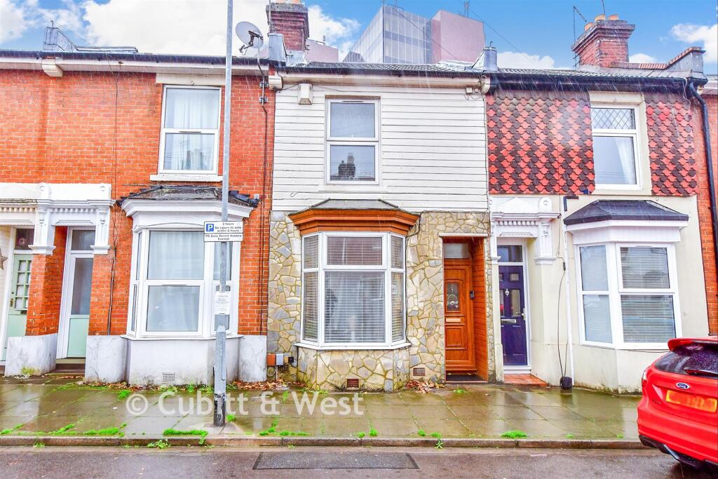 3-bed terraced on Bevis Road, Portsmouth, Hampshire, £155,500