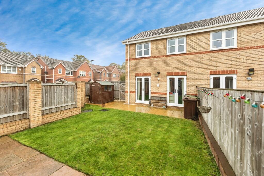 3-bed semi-detached on Fir Tree Court, Ferrybridge, West Yorkshire, WF11, £205,000