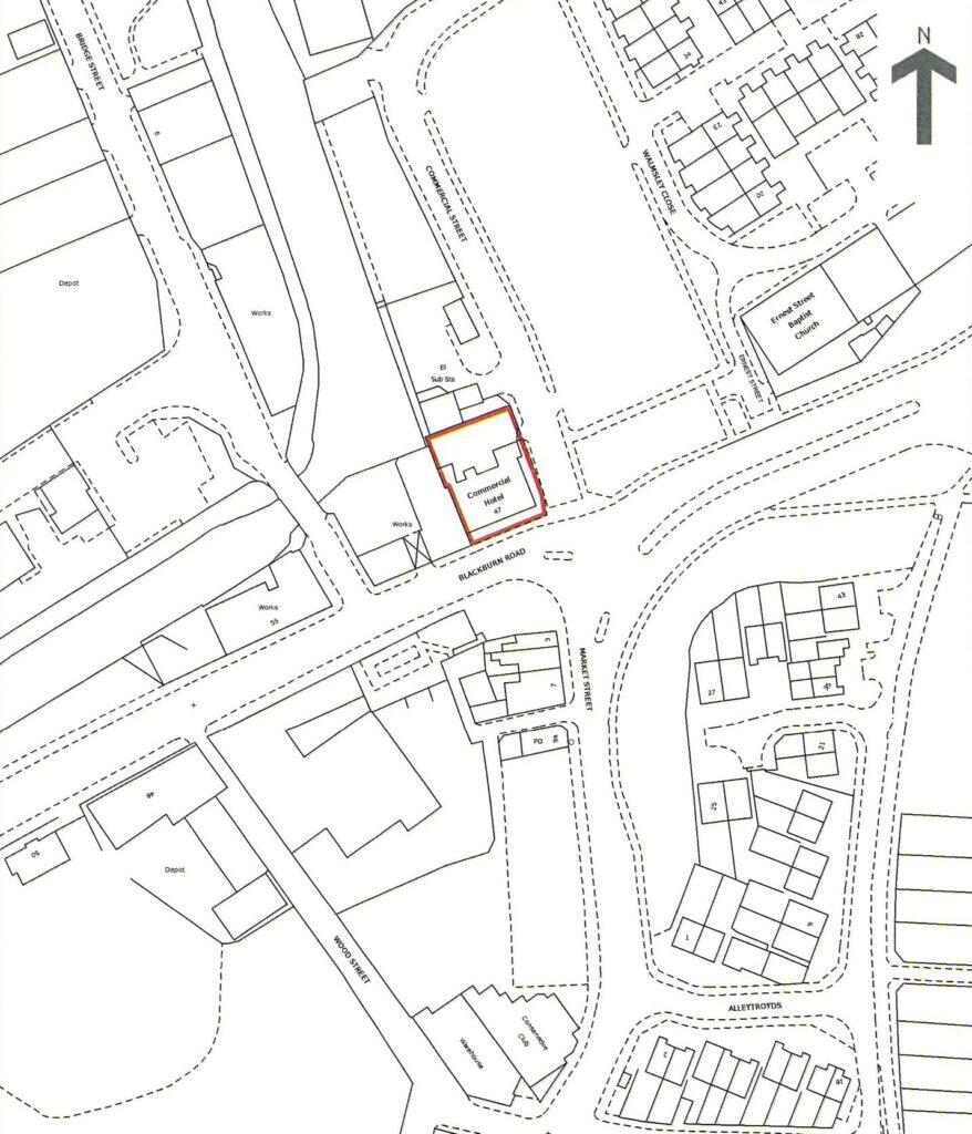 Additional image 2 of Former Commercial Hotel Site, Blackburn Road, Accrington, BB5 1JJ