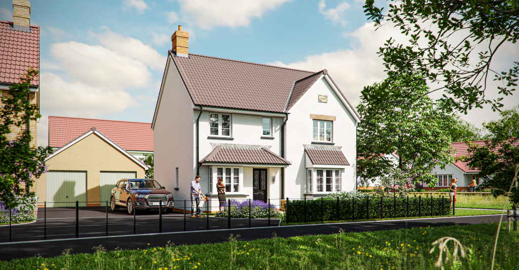 4-bed detached on The Wembdon, Killams Park, £495,000