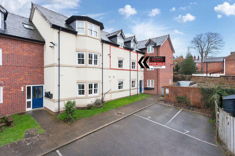 2-bed flat on Moody Street, Congleton, £133,500