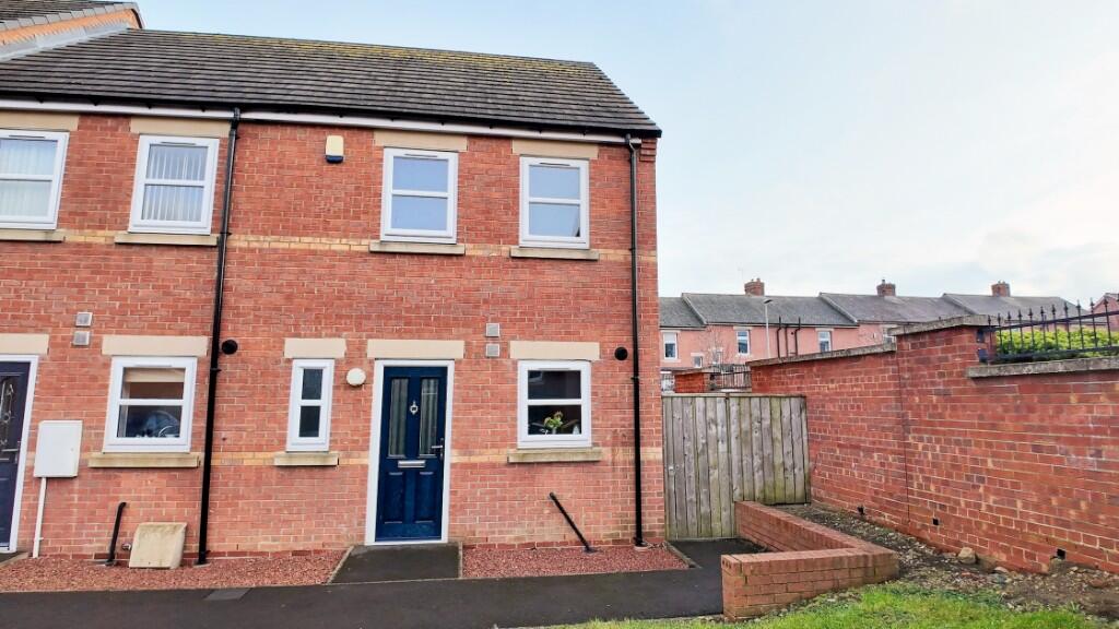 2-bed terraced on Horsley Close, Stanley, DH9, £76,000