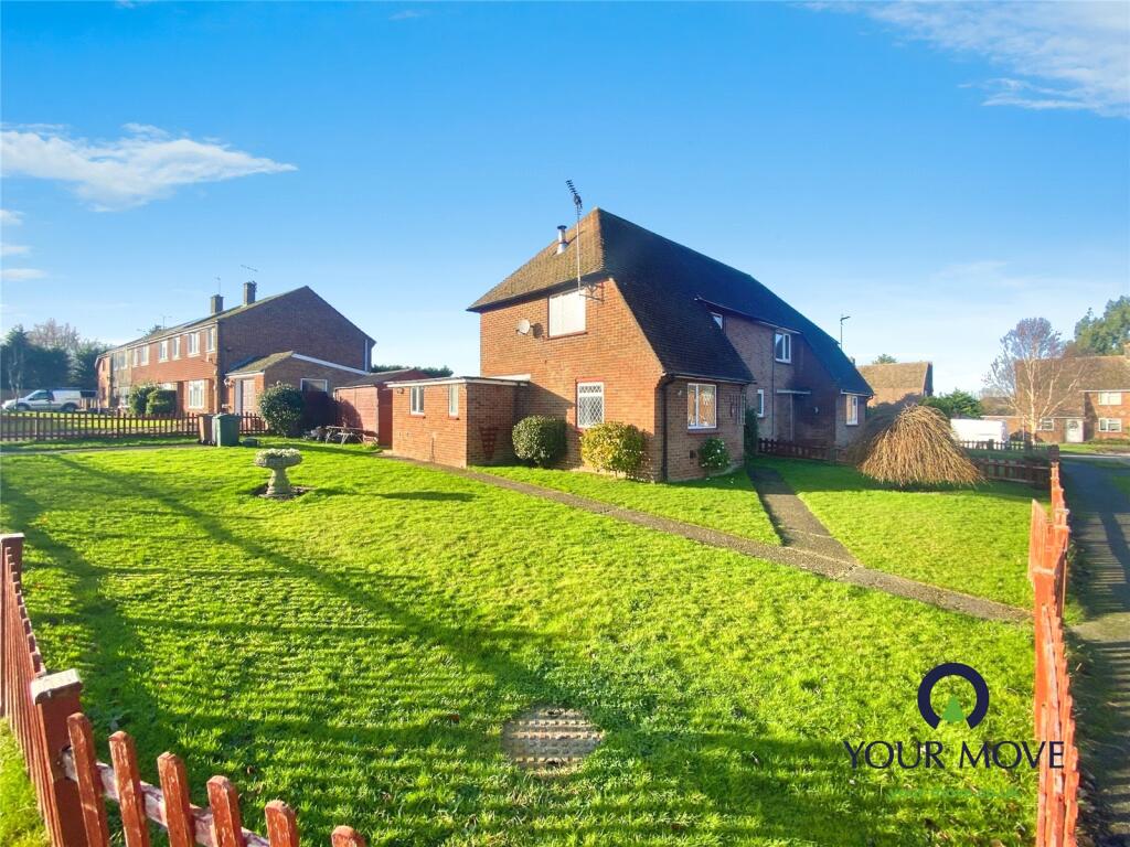 3-bed semi-detached on Chapmans Close, Challock, TN25, £375,000