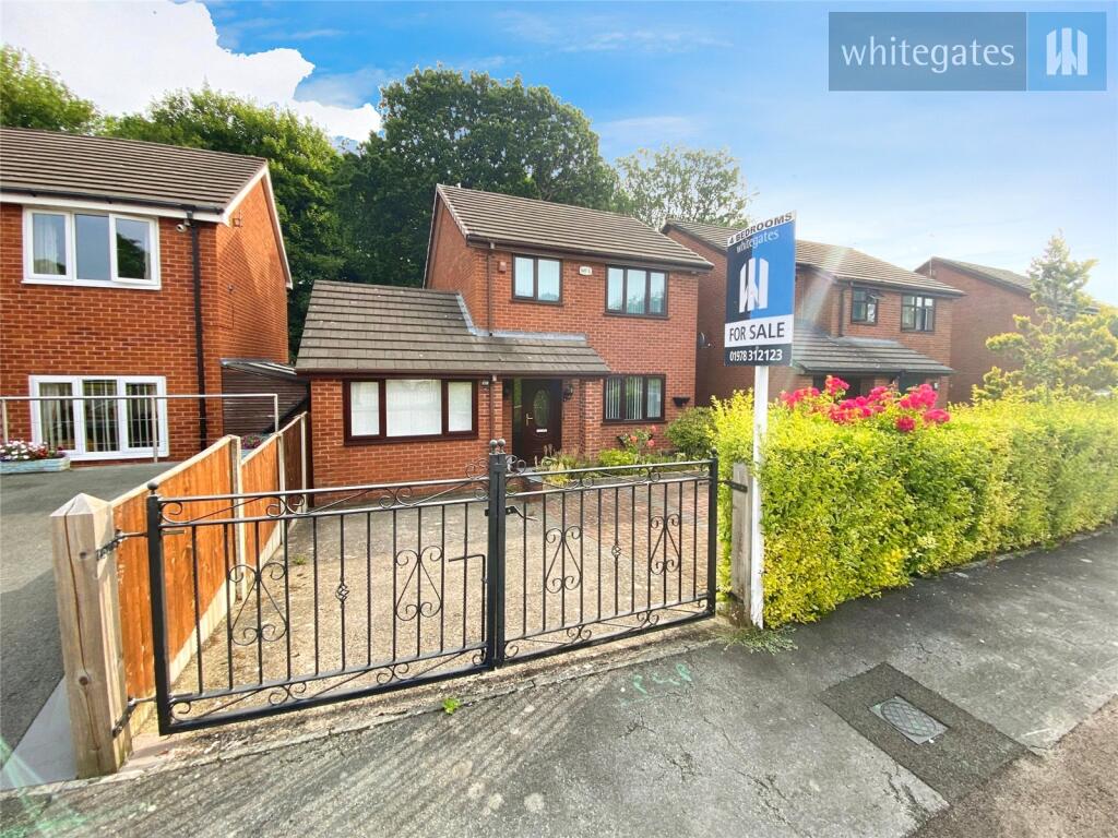 4-bed detached on Pont Yr Afon, Pen-y-Cae, Wrexham, LL14, £245,000