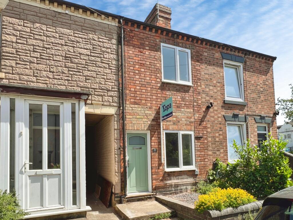 2-bed terraced on Spring Terrace Road, Burton-on-trent, DE15, £175,000