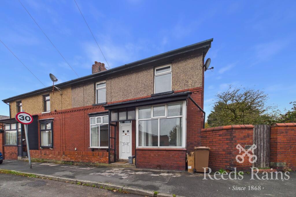 3-bed semi-detached on Worthy Street, Chorley, Lancashire, PR6, £160,000