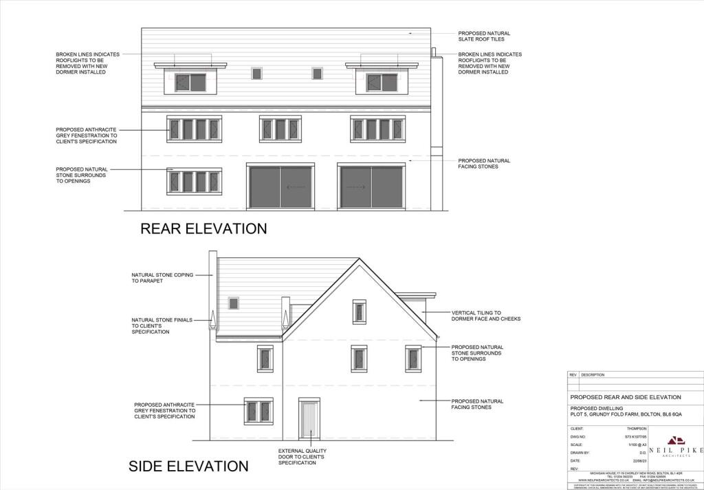 Plot for sale in Grundy Fold, Horwich, Bolton, BL6 - View 5