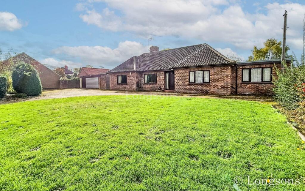 4-bed bungalow on Thetford Road, Watton, £375,000
