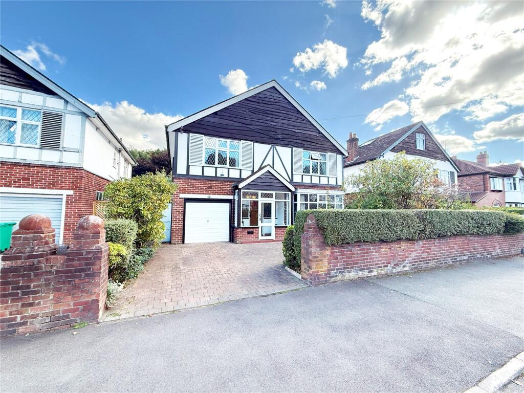 4-bed detached on Parrs Wood Road, Didsbury, M20, £850,000