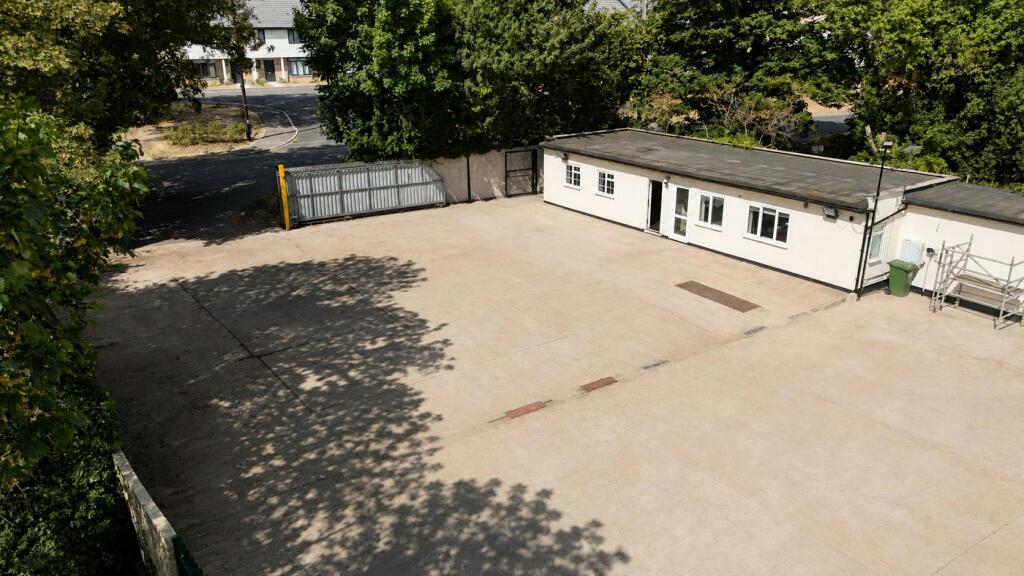 Yard with office