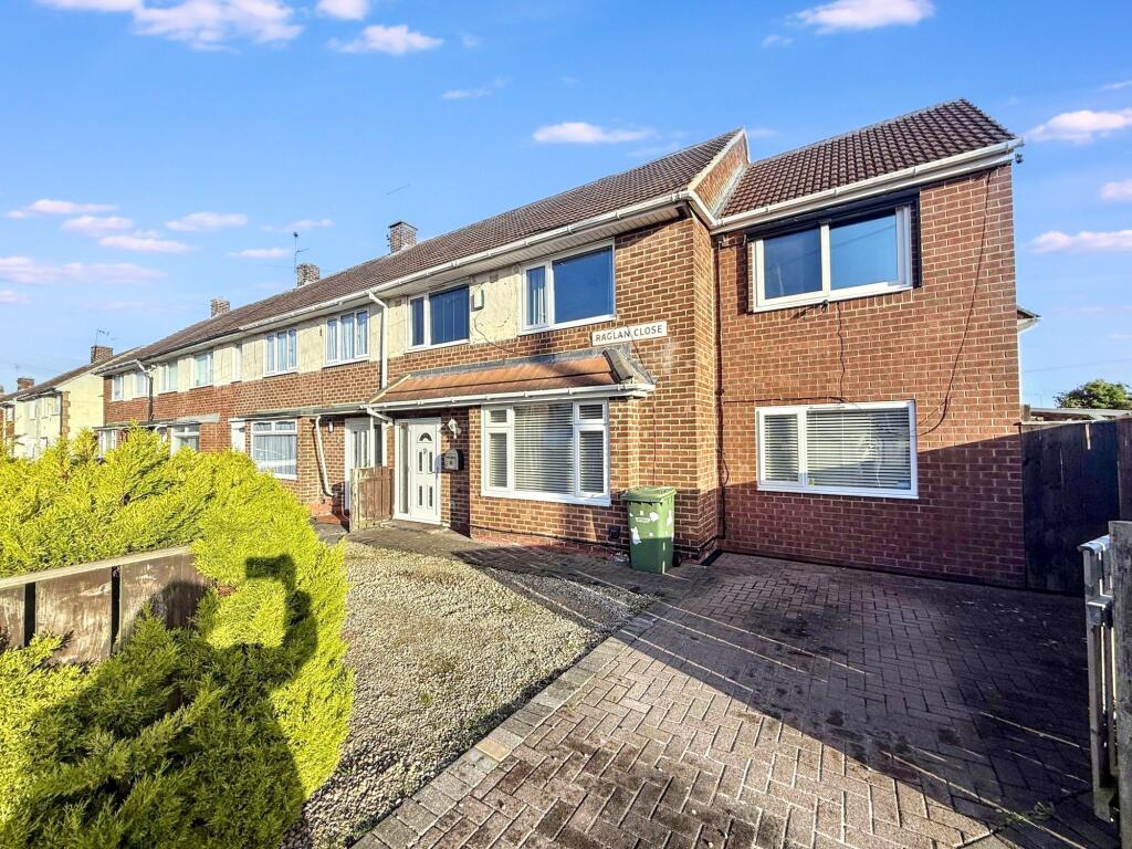 4-bed terraced on Raglan Close, Roseworth, Stockton-on-Tees, Durham, TS19 9LZ, £160,000