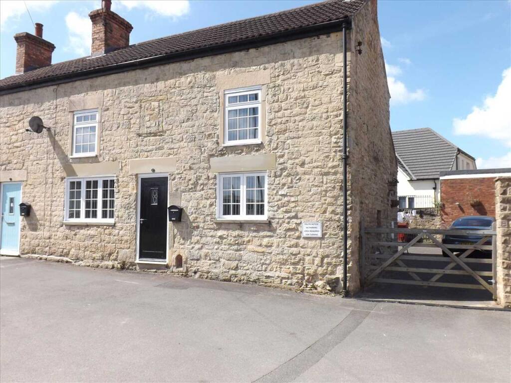 2-bed semi-detached on High Street, Clowne, Chesterfield, £194,995